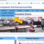 NCVT MIS ITI Result 2025: Check Result at skillindiadigital.gov.in 9 Showing NCVT ITI homepage with Marksheet Verification options for ITI Result check.